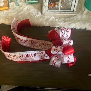 Handmade Christmas 🎄 Tree Bow